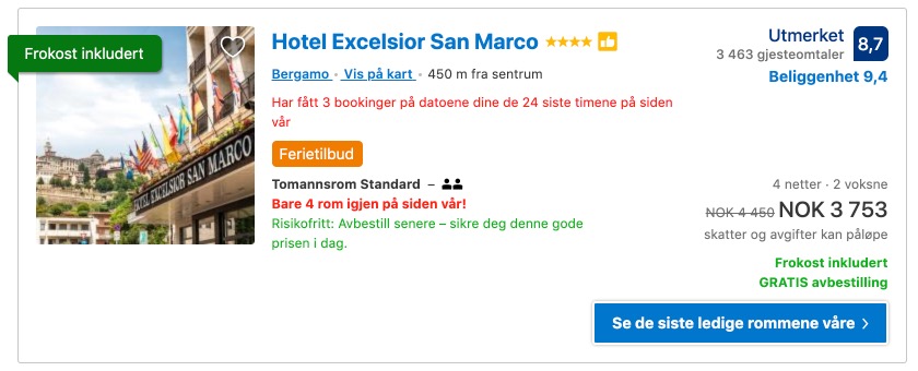 Hotell Excelsior San Marco på Booking.com.