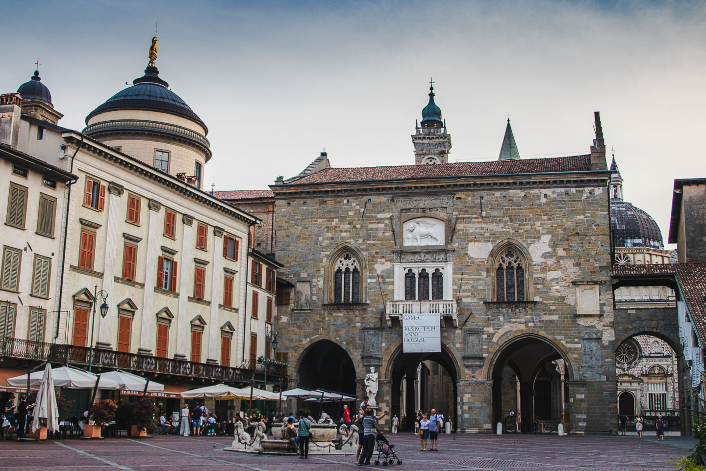 Piazza Vecchia i Bergamo